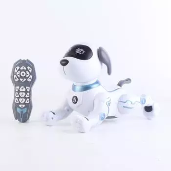 Intelligent Machine Dog Children Electric Toy Boy Remote Control Robot Dog Walking Will Call Puppy Boy Girl Standard single electric version