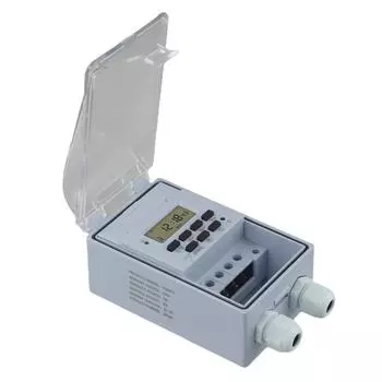 Intelligent Timer 125X75X62mm 220V 50Hz LCD Display