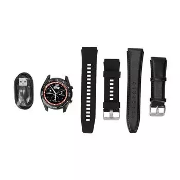 Intelligent Watch Simple Stylish Black Body Temperature Monitoring Multifunctional Call Bracelet