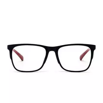 Intellilens | Компьютерные очки Zero Power Blue Cut | Антибликовое покрытие, легкий вес | Защита от ультрафиолета | Унисекс | Синий | Квадратный | Средний