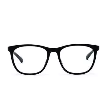 Intellilens | Компьютерные очки Zero Power Blue Cut | Антибликовое покрытие, легкий вес | Защита от ультрафиолета | Унисекс | Матовый черный | Круглый | Средний