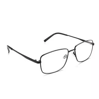 Intellilens | Компьютерные очки Zero Power Blue Cut | Антибликовое покрытие, легкие | Защита от ультрафиолета | Унисекс | Серый | Квадратный | Средний