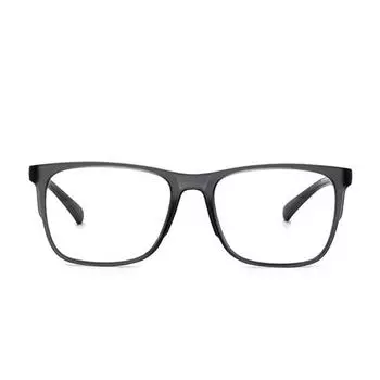 Intellilens | Компьютерные очки Zero Power Blue Cut | Антибликовое покрытие, легкий вес | Защита от ультрафиолета | унисекс | Матовый черный | Квадратный | Средний