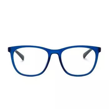 Intellilens | Компьютерные очки Zero Power Blue Cut | Антибликовые, легкие и блокируют вредные лучи | Для унисекс | Синие | Круглые | Средние