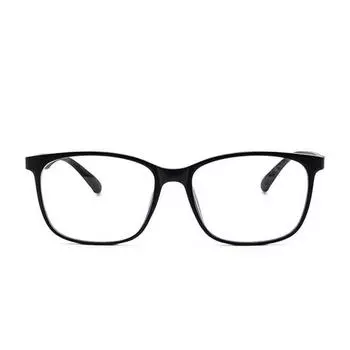 Intellilens | Компьютерные очки Zero Power Blue Cut | Антибликовое покрытие, легкие | Защита от ультрафиолета | Унисекс | Черный | Квадратный | Средний