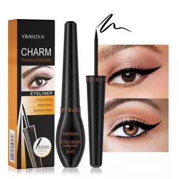 Интенсивная черная подводка для глаз со стойкой водостойкой формулой 5g