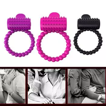 Интенсивная стимуляция вибрирующая игрушка усиливает удовольствие и задерживает эякуляцию взрослые секс-кольца для мужчин