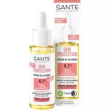 Интенсивная сыворотка-масло Sante Skin Protection 30 мл