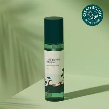[Интенсивное успокаивающее] Round Lab Pine Soothing Cica Body Mist 150 мл, корейский уход за телом Body Mist 150ml