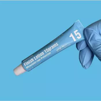 Интенсивное восстановление солнцезащитного крема Konapidil finish lotion экстремальная защита от повреждений кожного барьера, регенерирующий солнцезащитный крем 15 г, 1 шт.