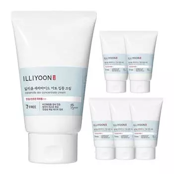 Интенсивный крем Illiyoon Ceramide Ato, 200 мл, 6 упаковок