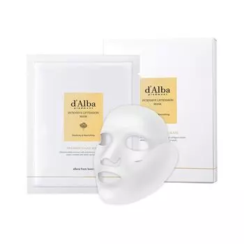 Интенсивный лифтинг-тенсион 4 Lift Wrinkle увлажняющая маска-ампула Pack d Alba маска, Pieces, Up, эластичность, подтяжка, увлажнение, против морщин
