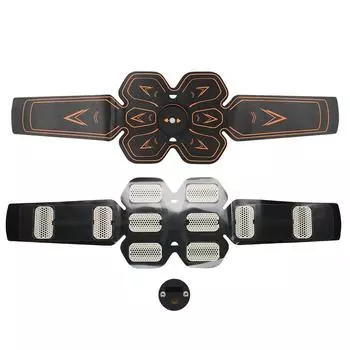 Интенсивный перезаряжаемый стимулятор мышц живота Массажер Фитнес-тренировка USB-зарядка