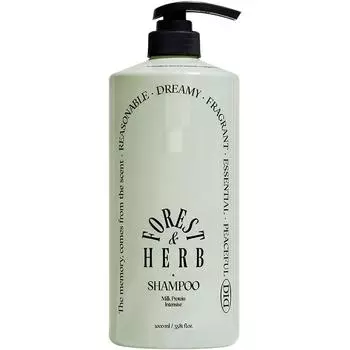 Интенсивный шампунь Odded Milk Protein с ароматом лесных трав, 1 л, 1 шт.