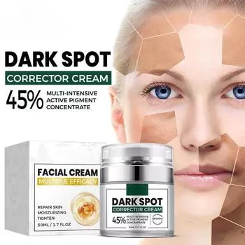 Интенсивный увлажняющий крем для уменьшения пигментных пятен, придающий коже сияние и гладкость 50g