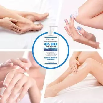 Интенсивный увлажняющий крем с 40% мочевины - увлажняющий, питательный и восстанавливающий крем для рук и ног 150g