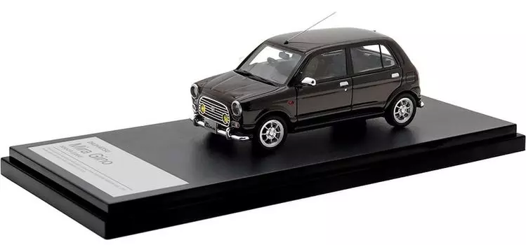 Inter Allied Hi Story Daihatsu Mira Gino 5DOOR Deep Brown Mica Finished Product 1/43 (2000)