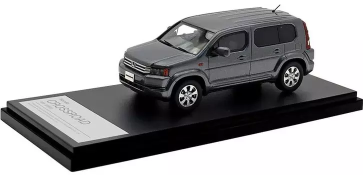 Inter Allied Hi Story Honda CROSSROAD 20X Полированный металл Готовое изделие HS483GY 1/43 (2007)