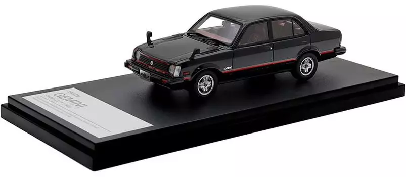 Inter Allied Hi Story ISUZU GEMINI Sedan Black Готовый продукт HS472BK 1/43 ZZ/T (1981)