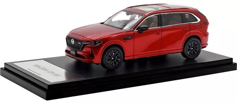 Inter Allied Hi Story MAZDA Soul Red Crystal Metallic Готовый продукт HS494RE 1/43 CX-80 (2024)