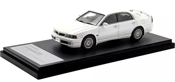 Inter Allied Hi Story Mitsubishi Diamante 30M SE Fairy White Готовый продукт 1/43 (1995)