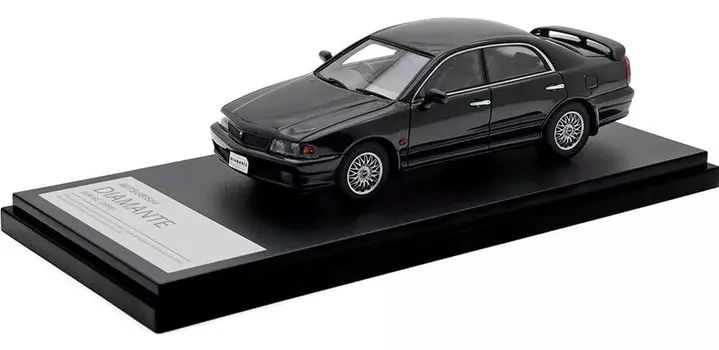 Inter Allied Hi Story Mitsubishi Diamante 30M SE Grevy Charcoal Готовый продукт 1/43 (1995)