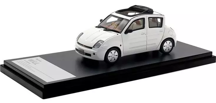 Inter Allied Hi Story Toyota WiLL Vi Super White II Finished Product 1/43 (2001)
