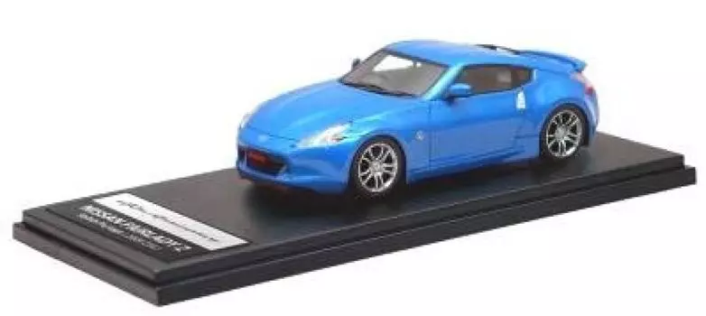 Inter Allied Nissan Fairlady Z 2009 Premium Le Mans Blue Готовый продукт (1/43 HS43025F)