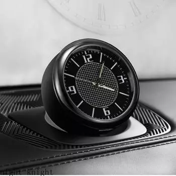 Интерьер автомобиля Маленькие часы Автоматические электронные кварцевые часы Автозапчасти подходят для всех автомобилей 1pcs