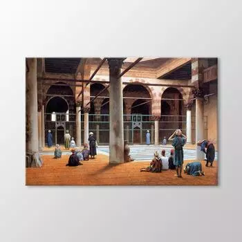 Интерьер мечети Картина