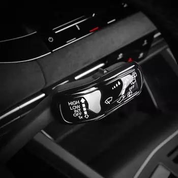 Интерьер рулевого колеса Управление фарами Стеклоочиститель Переключатель Крышка Отделка Помощь Вождению Для VW MQB EVO Arteon Golf Tiguan Passat