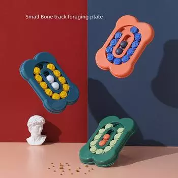 Interactive Dog Educational Feeding Toys - Entertaining and Engaging for Pets зелёный