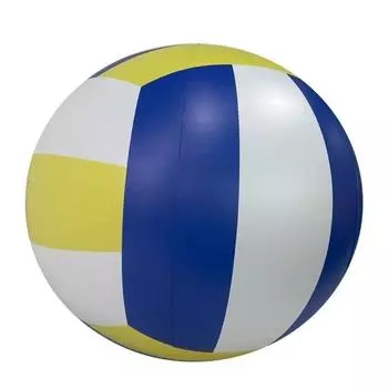 Interactive Props Beach Volleyball Large Giant PVC Beach Ball Home Party 0.6M