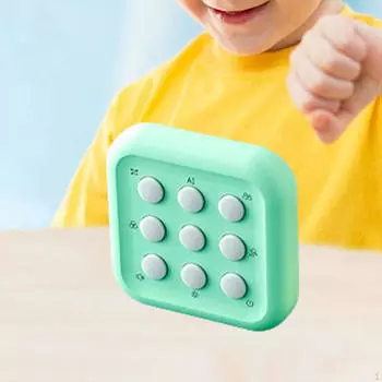 Интерактивная доска Toe Game для путешествий и встреч зелёный