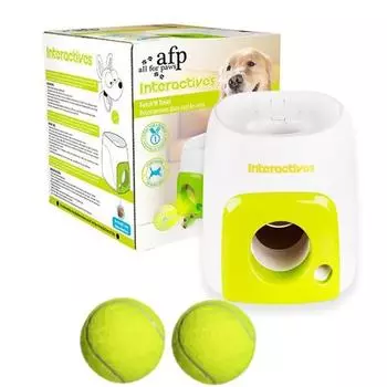 Интерактивная дрессировочная машина для собак с поощрением Smart Pet Leaking Tennis Feeder Toys Товары для животных Игрушки для собак with 1 ball