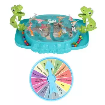 Интерактивная игра «Битва динозавров» для 2 игроков, координация движений глаз и рук, игра-стрелялка «Битва динозавров» для