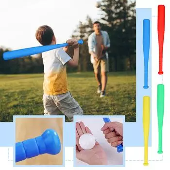 Интерактивная игра для родителей и детей на открытом воздухе, пластиковая игрушка, бейсбольная игрушка One Size красный