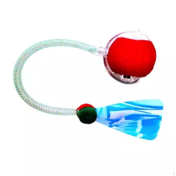 Интерактивная игрушка для кошек, автоматический движущийся мяч, электрическая катящаяся игрушка для домашних животных, для дома красный