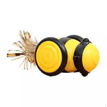 Интерактивная игрушка для кошек, игрушки для домашних кошек, автоматическая перьевая кошечка