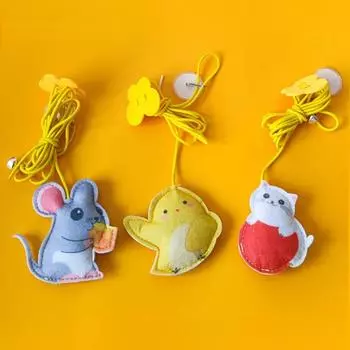 Интерактивная игрушка для кошек, подвесная игрушка-симулятор кошки, забавная интерактивная игрушка для котенка, играющая в тизер, игрушка-палочка, товары для кошек