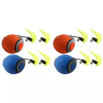 Интерактивная игрушка-мяч для кошек, автоматически катящийся мяч для домашних кошек (красно синий) КДЕ