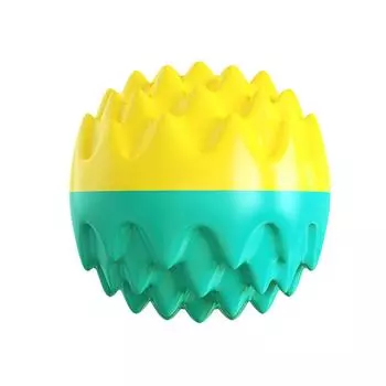 Интерактивная игрушка-мяч для собак, скрипучие коренные зубы, чистка зубов, игрушки для щенков и кошек, анти-укус, обучение IQ, жевательный продукт для маленьких и больших собак