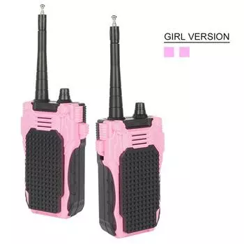 Интерактивная коммуникационная игрушка DIY Building Blocks Детская рация Puzzle Play House Toy girl