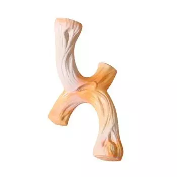 Интерактивная палочка для прорезывания зубов для собак X-образной формы, игрушка для чистки зубов питомца, прочные жевательные игрушки для собак для крупных собак L