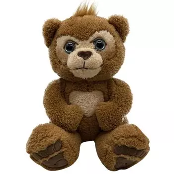 Интерактивная плюшевая игрушка «Любопытный медведь», Плюшевая игрушка «Любознательный интерактивный медведь» One size коричневый