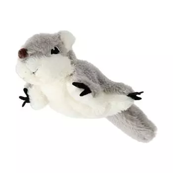 Интерактивные игрушки для кошек, перезаряжаемые, активируемые прикосновением, плюшевые игрушки (Белка-летяга)