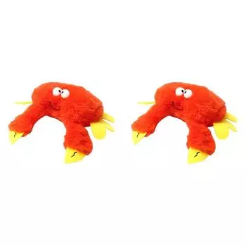 Интерактивные игрушки для кошек, перезаряжаемые, активируемые прикосновением, плюшевые игрушки для котят (Краб)