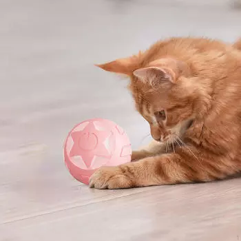Интерактивные игрушки для кошек Pet Ball для поддержания формы и активности 2 режима для кошек и собак, игры в помещении