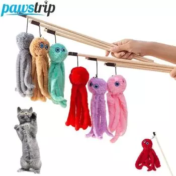 Интерактивные игрушки для кошек, плюшевые игрушки для кошек, забавные игрушки для кошек, товары для домашних животных зелёный