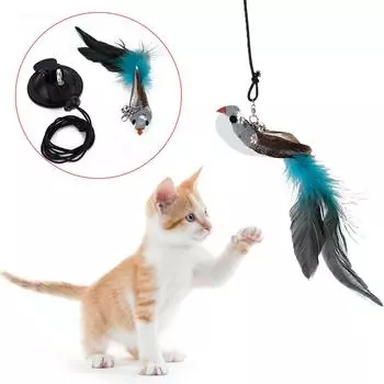 Интерактивные игрушки для моделирования кошек, выдвижные забавные тизеры, обучающие игрушки, товары для домашних животных 1